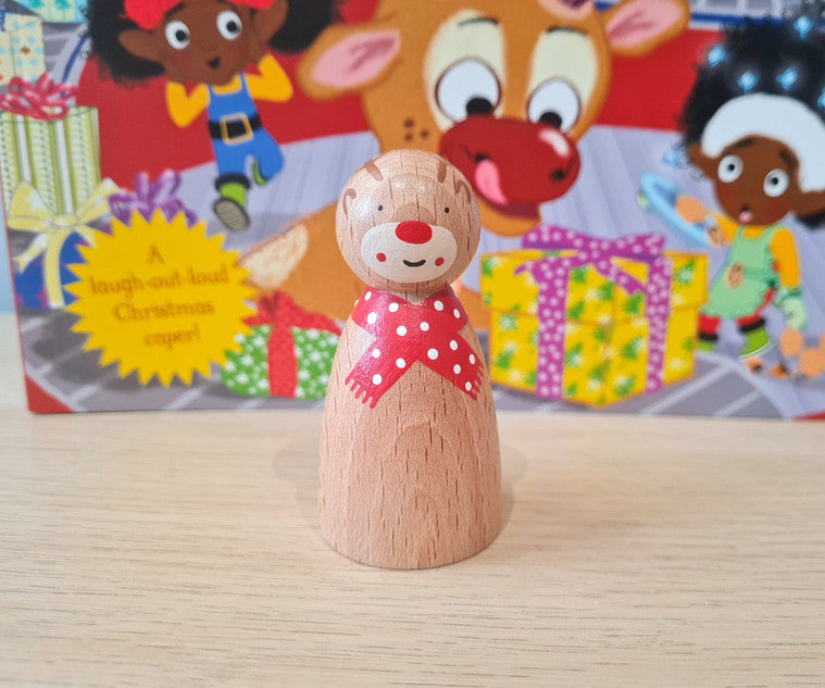 Little Reindeer and Christmas book set.