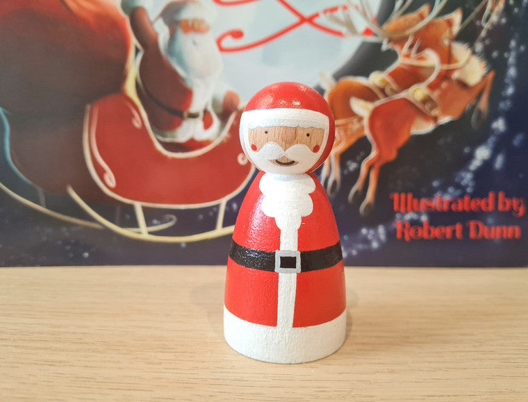 Little Santa and Christmas book set.