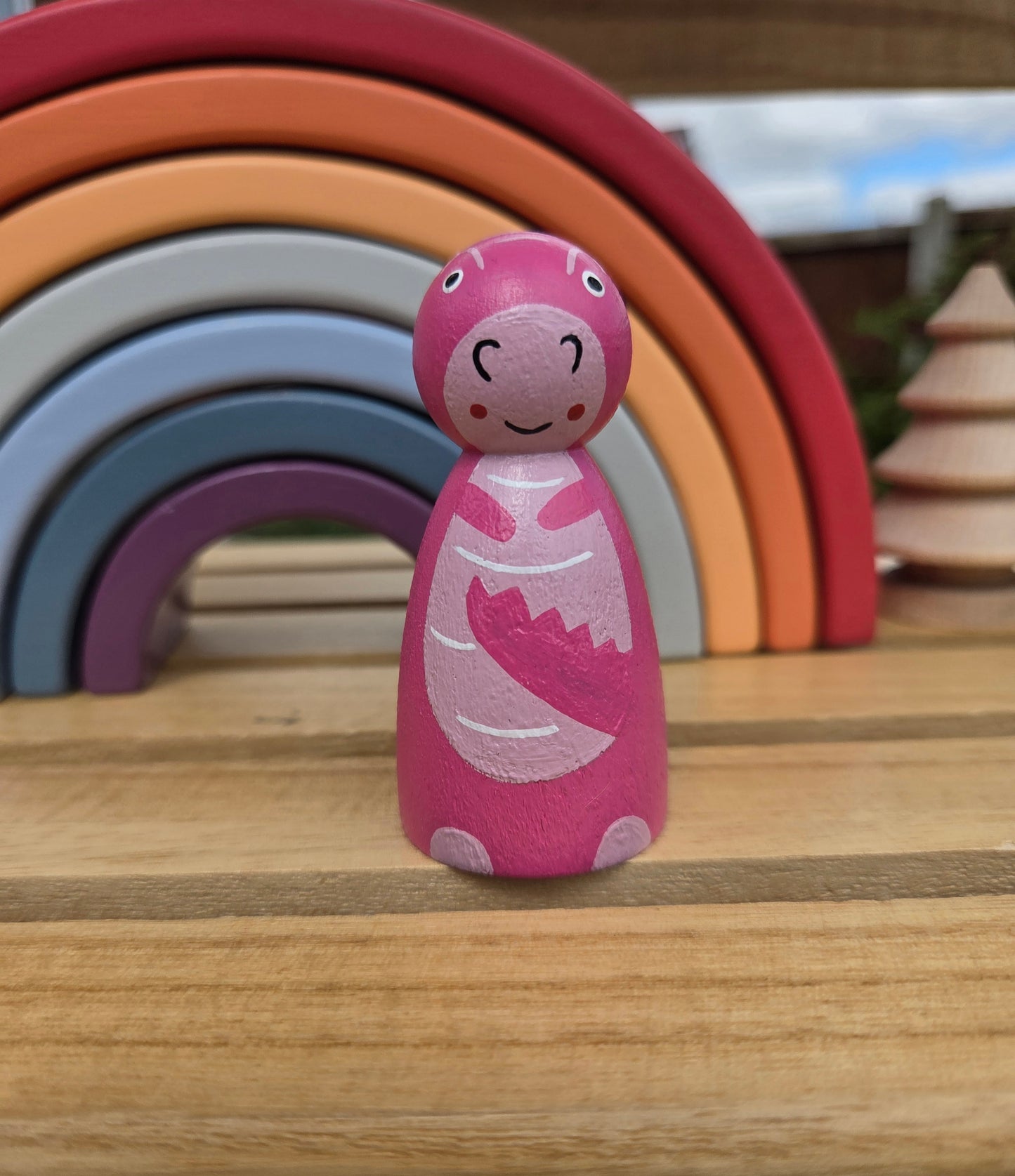 Dinosaur- T Rex Pink