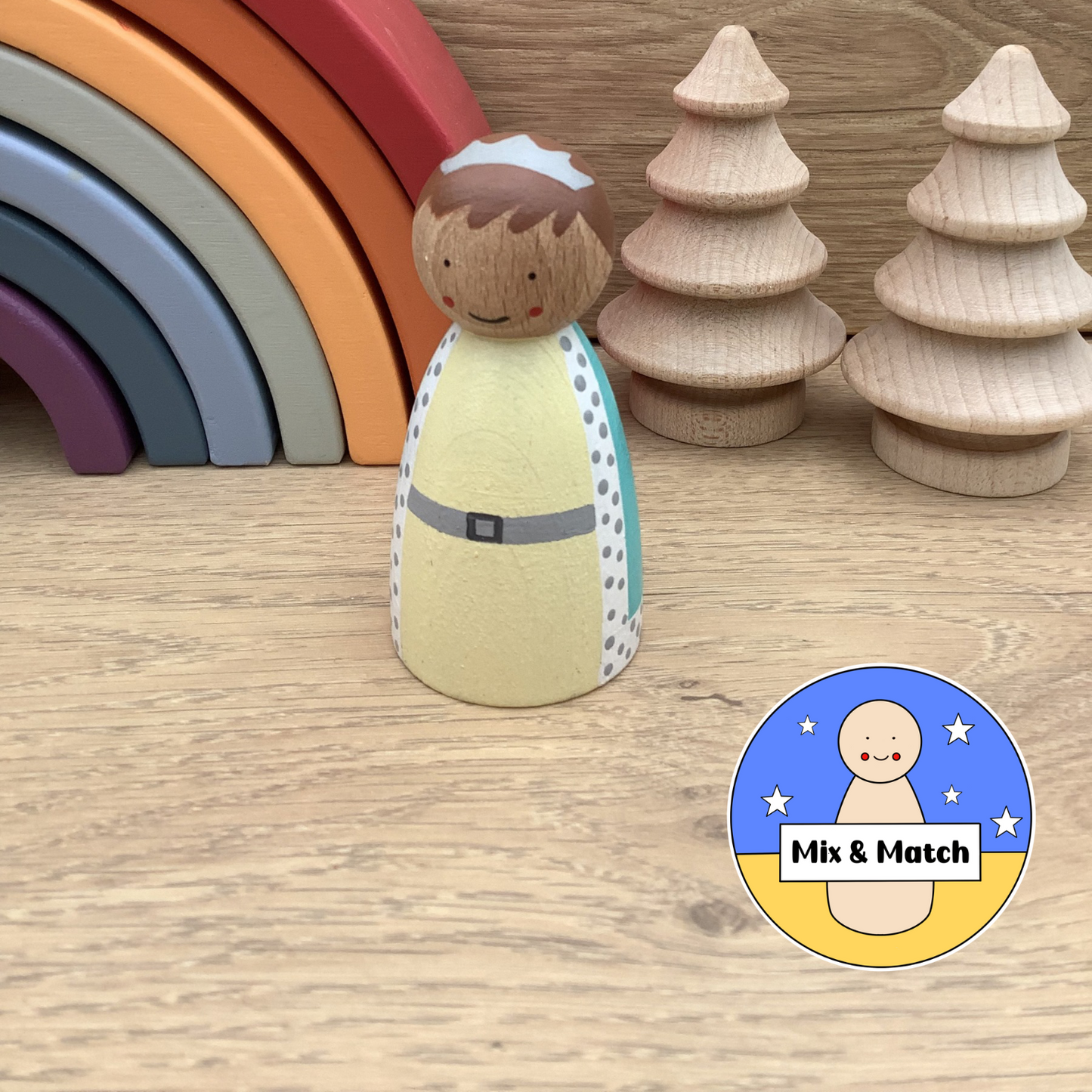 Fairytale King Peg Doll
