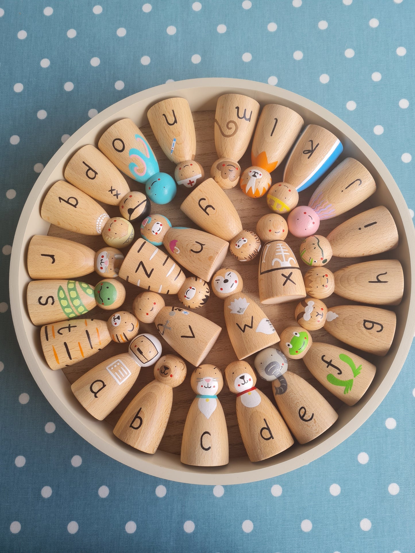 Alphabet 26 Peg Bundle