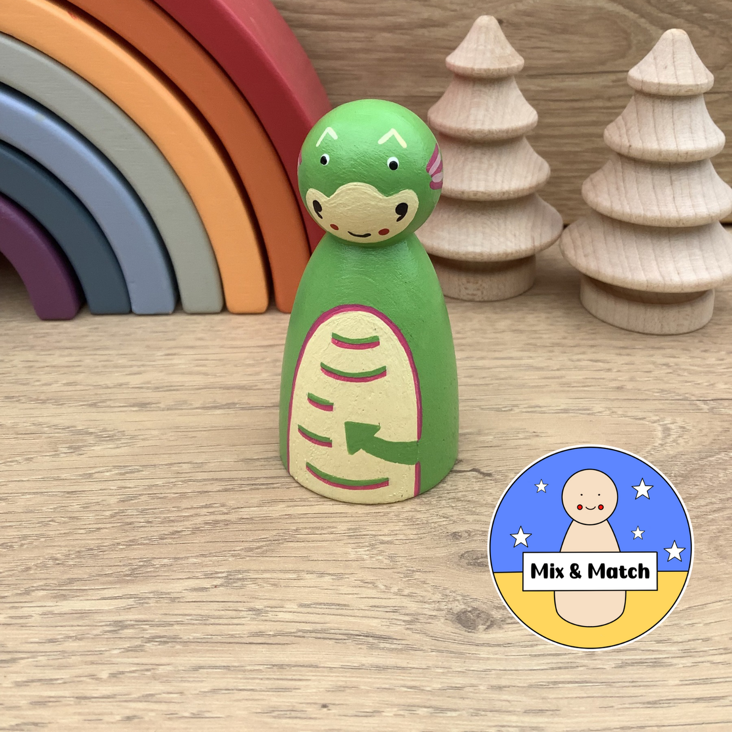 Fairytale Dragon Peg Doll
