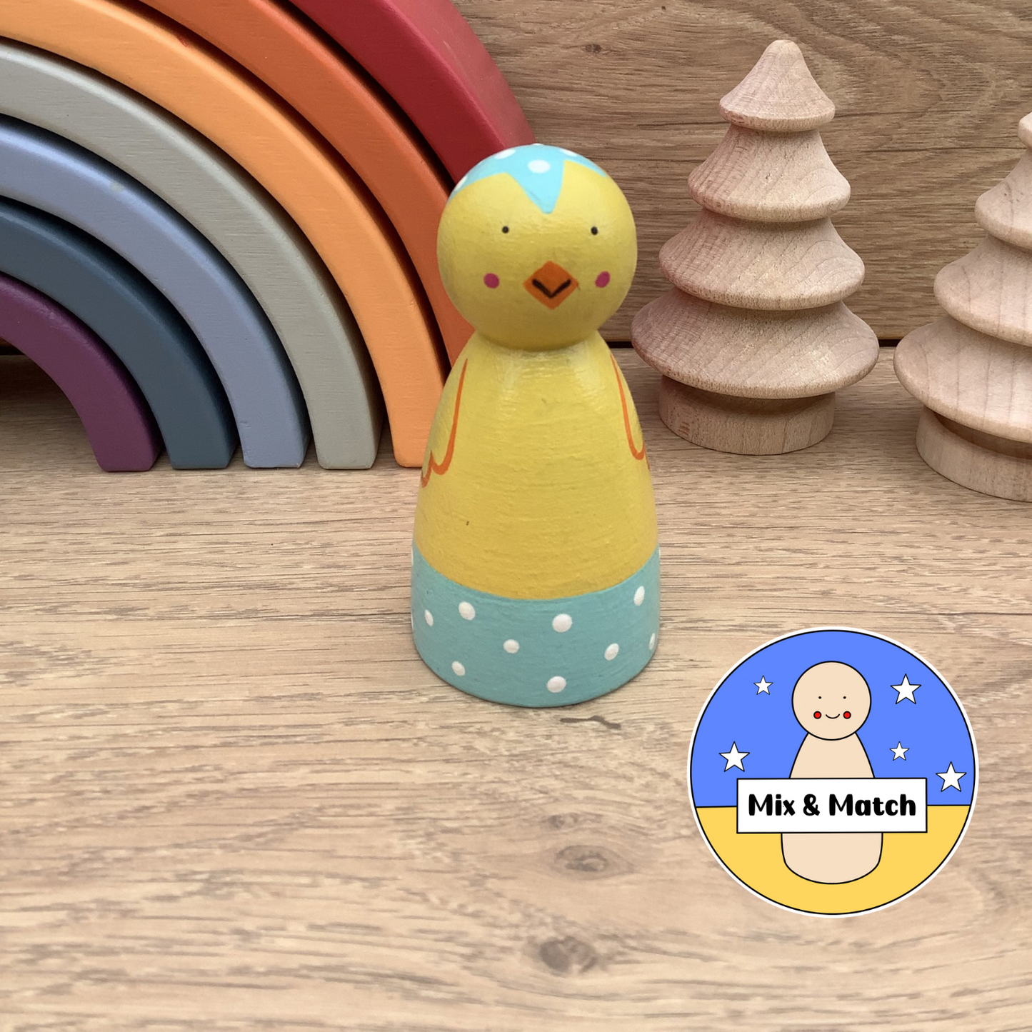 Easter Chick Blue