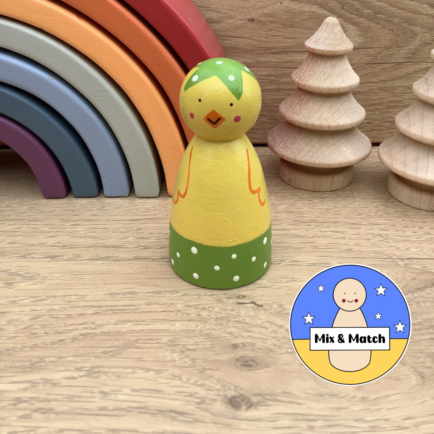 Easter Chick Green