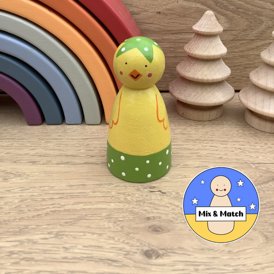 Easter Chick Green