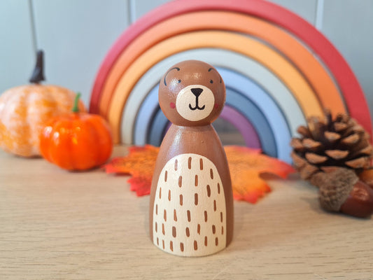 Bear Peg Doll