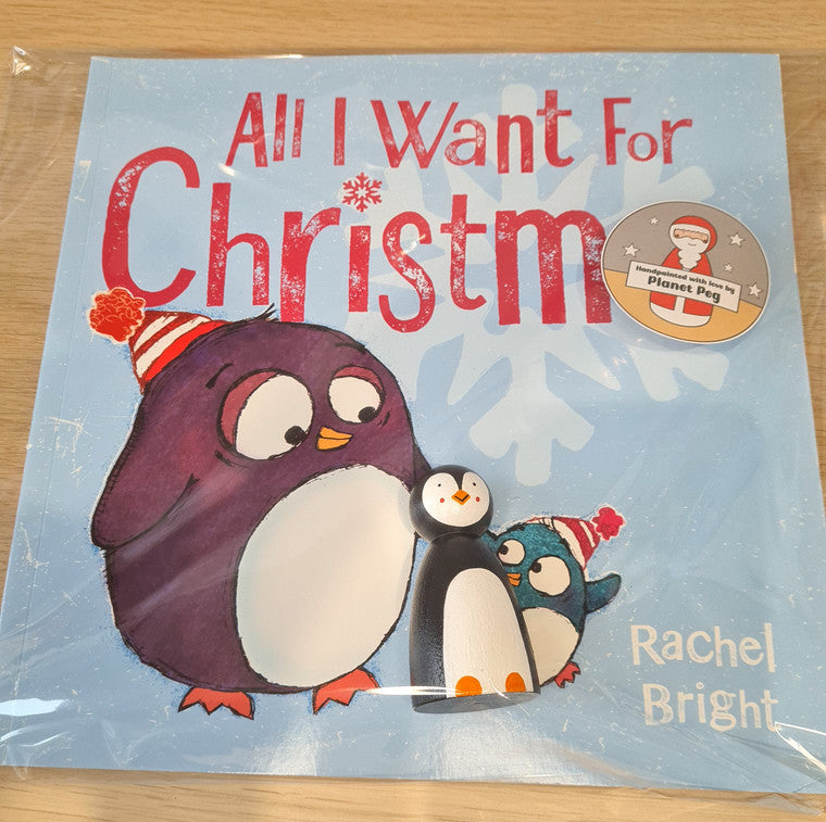 Little Penguin and Christmas book set.