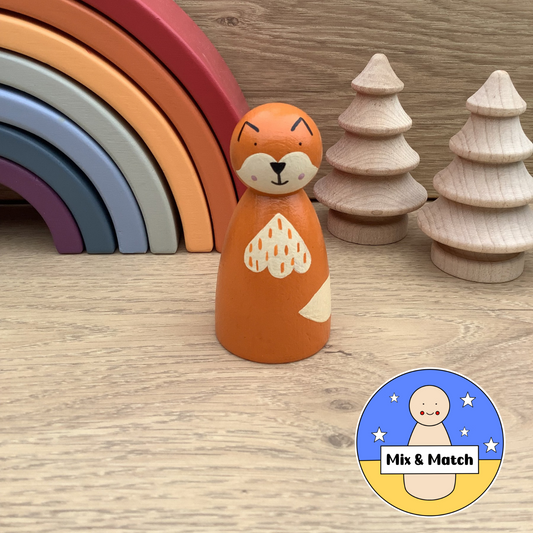 Fox Peg Doll