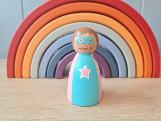 Pink Star Superhero