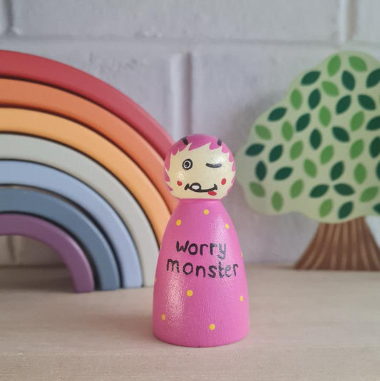 Worry Monster Pink