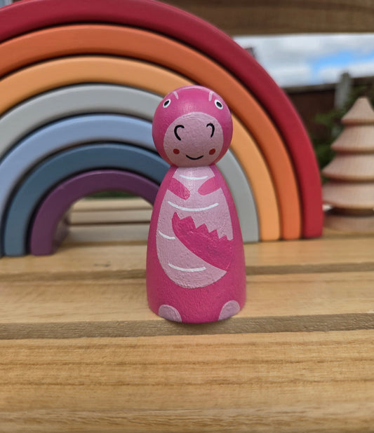 Dinosaur- T Rex Pink